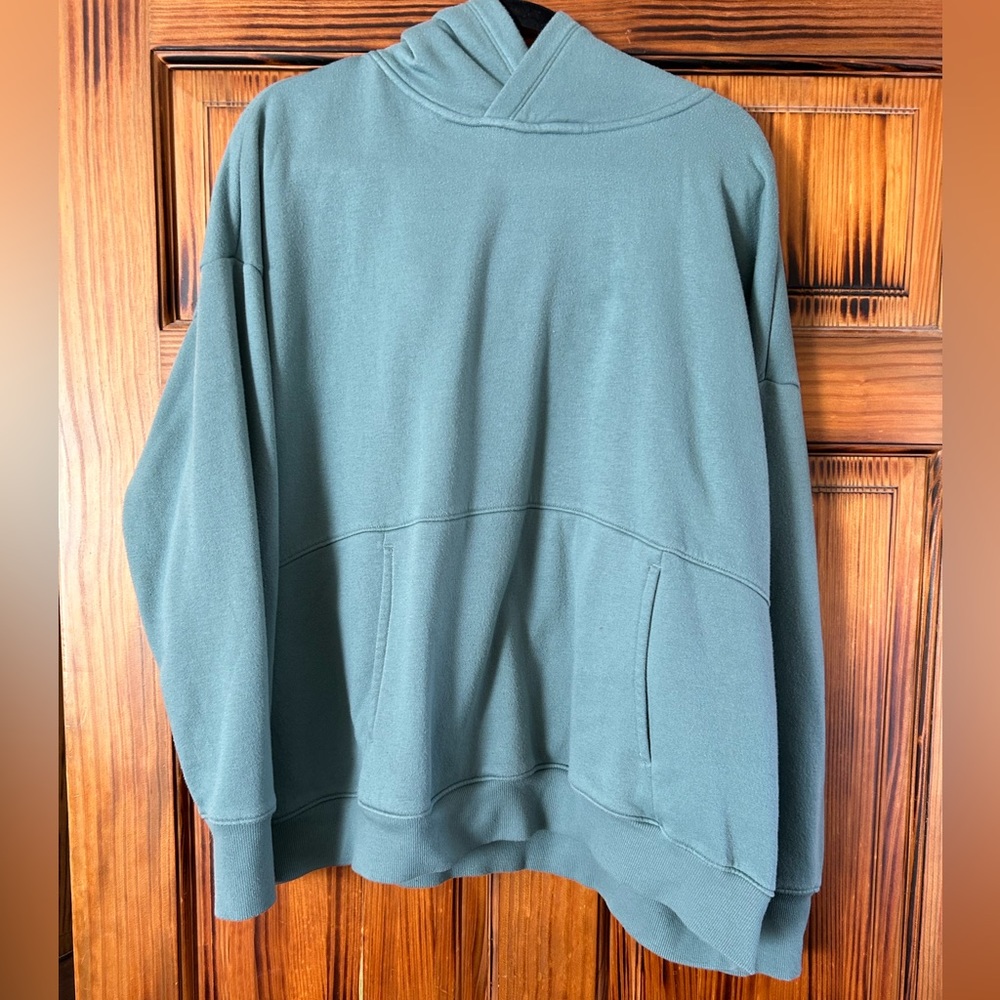 All in Motion Oversized Crop Hoodie Sweatshirt